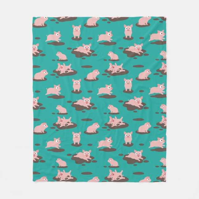 Piglets Fleece Blanket (Framsidan)