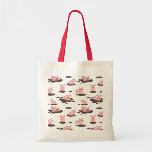 Piglets Tote Bag Tygkasse