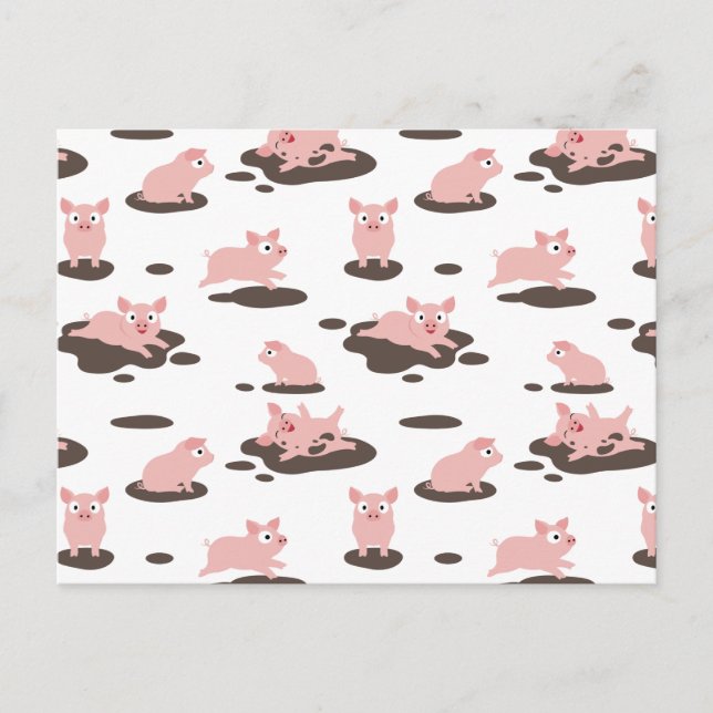 Piglets vykort (Framsida)