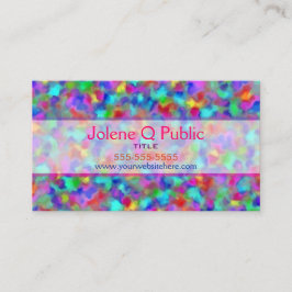 Pigmenterade pigment visitkort