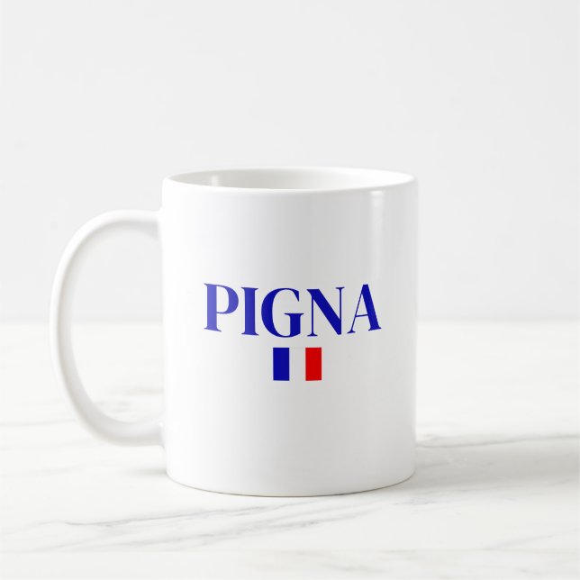 PIGNA Frankrike Kaffemugg (Vänster)