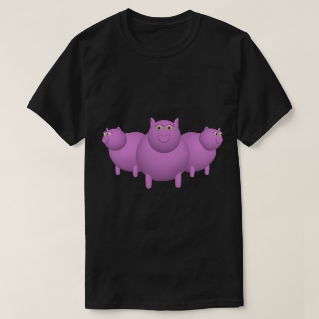 Pigs T-shirt (Design framsida)