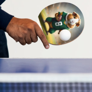 Pigskin Prodigy: Guinea Gris Quarterback Pingisracket