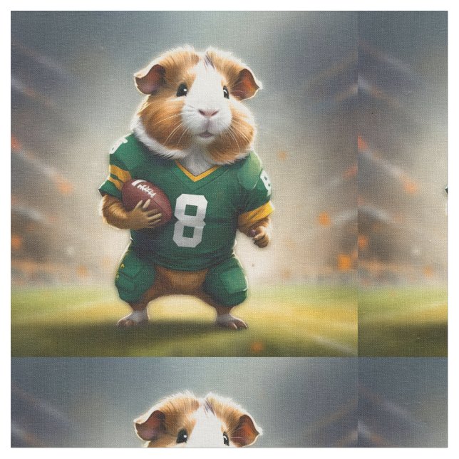 Pigskin Prodigy: Guineas kvarterback Gris, Tyg (Närbild)