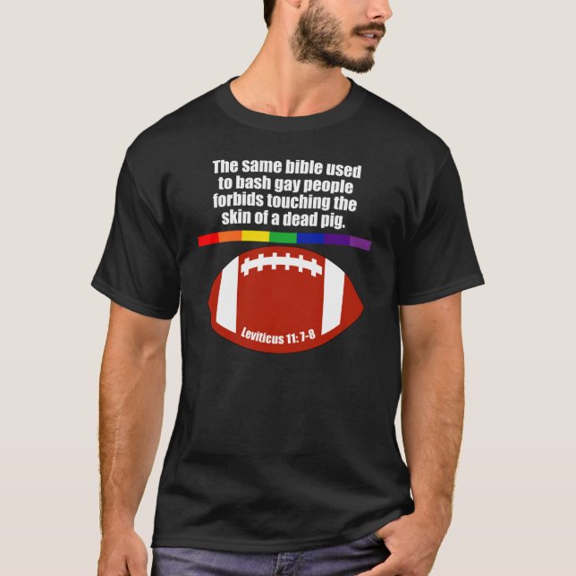 Pigskin Tee Shirt (Framsida)