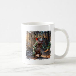 Piguana Photographic Combo Creature Funny Kaffemugg