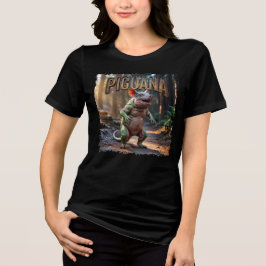 Piguana Photographic Combo Creature Funny T Shirt