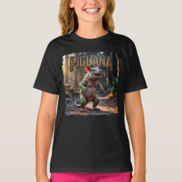 Piguana Photographic Combo Creature Funny T Shirt