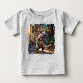 Piguana Photographic Combo Creature Funny T Shirt