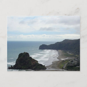 Piha Beach 4 Vykort