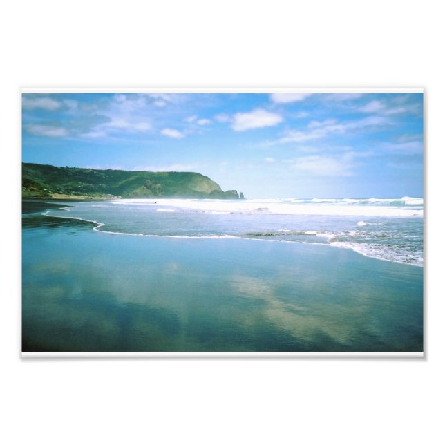 Piha Beach NZ Fototryck (Framsidan)