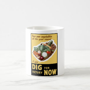 Pik för seger nu -- WW2 Kaffemugg