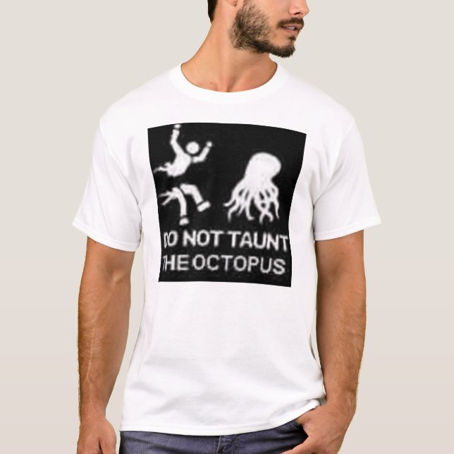 Pika inte bläckfisken t-shirt (Framsida)