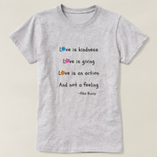 Pika kaninkärlek och vänlighetT-tröja T Shirt