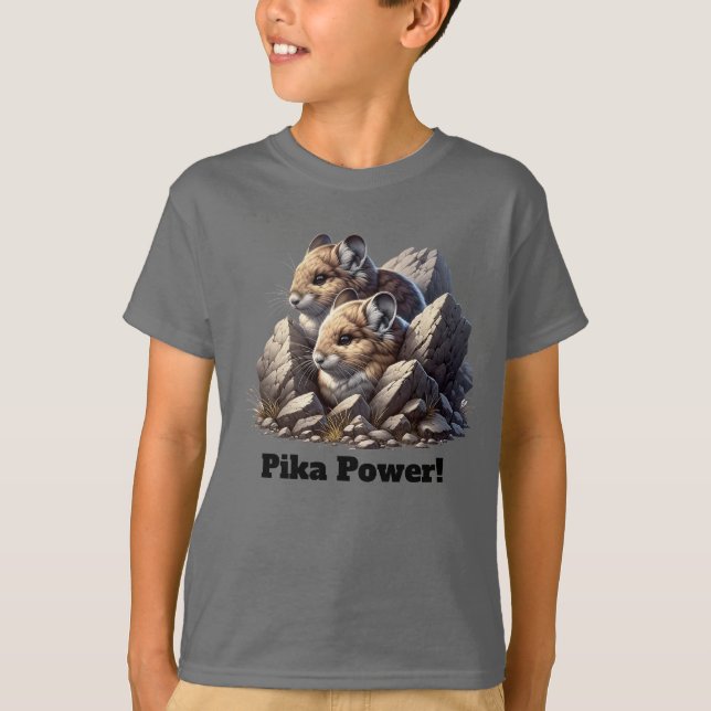 Pika Power! T Shirt (Framsida)