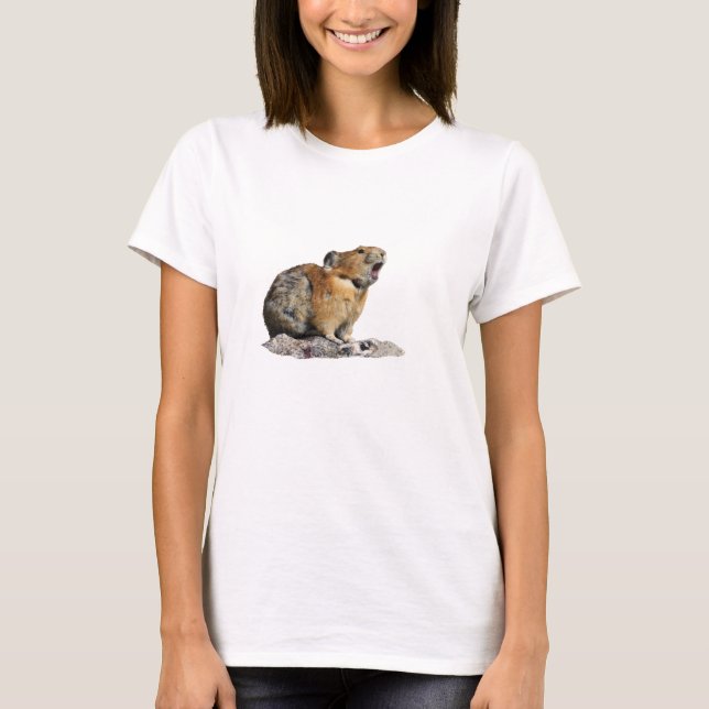 Pika tjuta tee shirt (Framsida)