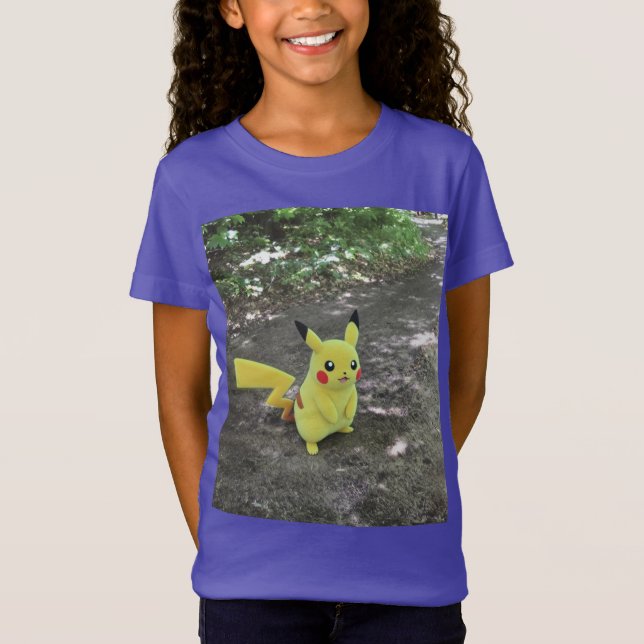 Pikachu i Vilden Ögonblicksbild Tee (Framsida)