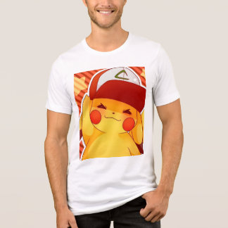 Pikachu Tränarhatt (pokemon) T Shirt
