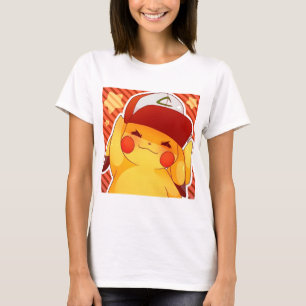 Pikachu Tränarhatt T Shirt