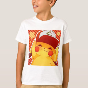 Pikachu Tränarhatt T Shirt