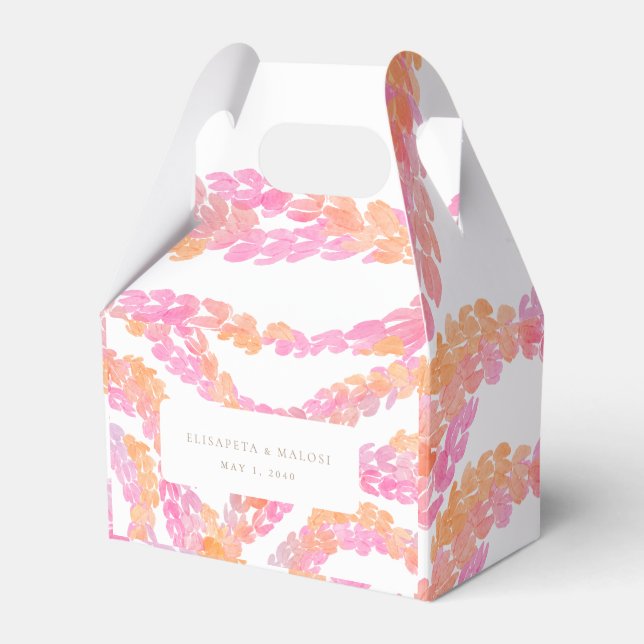 Pikake Bröllop Presentaskar (Framsidan Sidan)