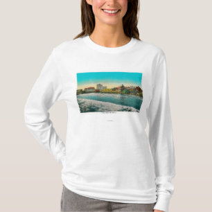Pike beklär och Long Beach, Kalifornien Tee Shirt