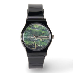 Pike Fish Clear Vatten Armbandsur