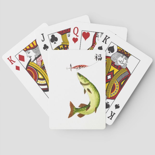 Pike Fishing Casinokort (Baksidan)