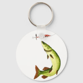 Pike Fishing Nyckelring