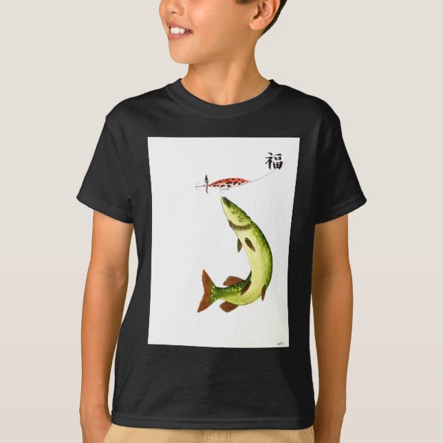 Pike Fishing Tee (Framsida)