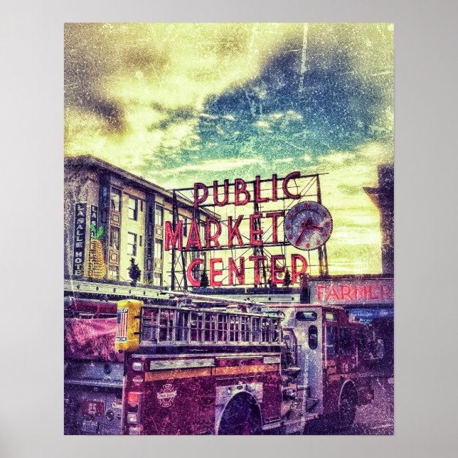 Pike Market Poster (Framsidan)