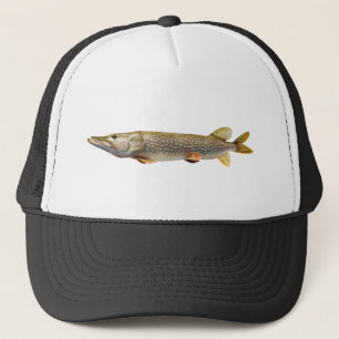Pike Muski fiske Truckerkeps