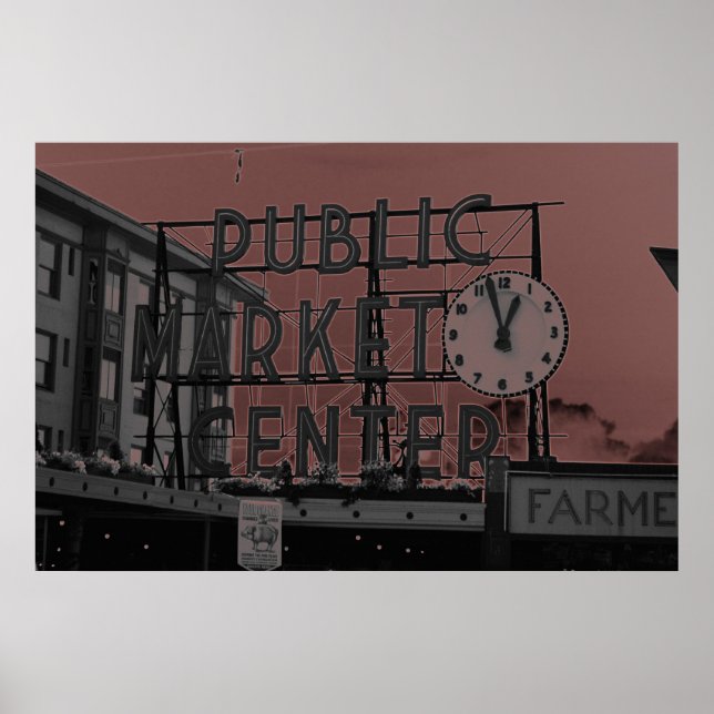 Pike Ställe Market22 Poster (Framsidan)