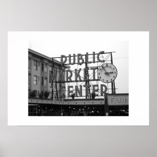 Pike Ställe Market Poster