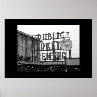 Pike Ställe Market Poster