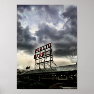 Pike Ställe Market Poster