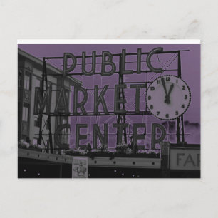 Pike Ställe Market Vykort