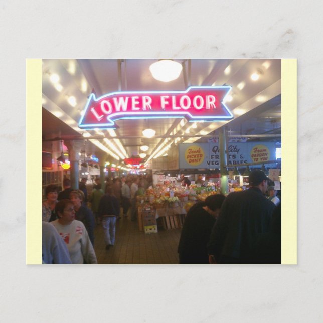 Pike Ställe Market Vykort (Framsida)