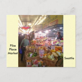 Pike Ställe Market Vykort