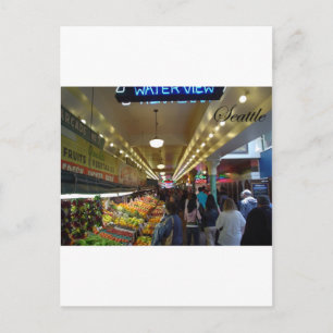 Pike Ställe Market Vykort