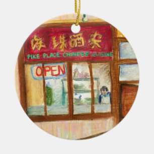 Pike Ställe Restaurants Ornament (Seattle, WA)