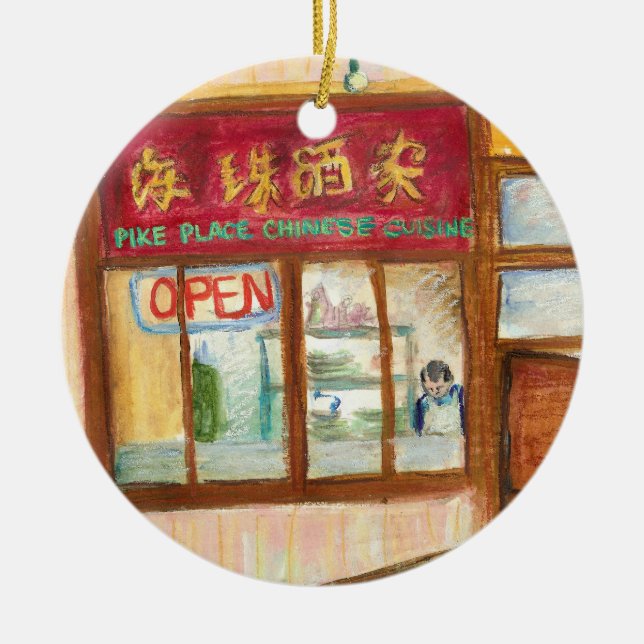 Pike Ställe Restaurants Ornament (Seattle, WA) (Framsidan)