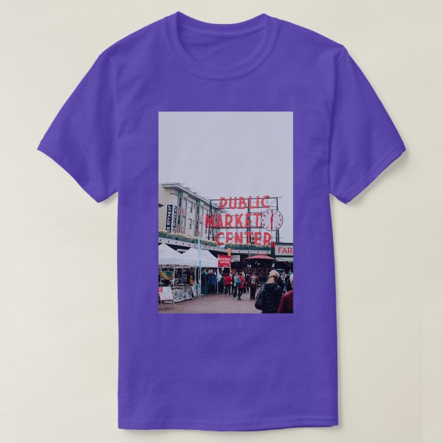 Pike ställe seattle t shirt (Design framsida)