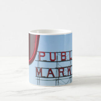 Pike ställeallmänhet marknadsför kaffemugg