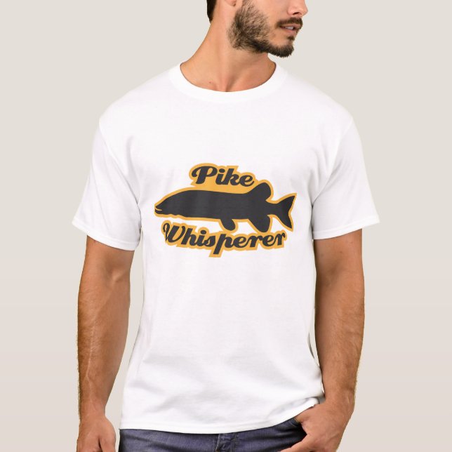 Pike Whisperer Tee Shirt (Framsida)