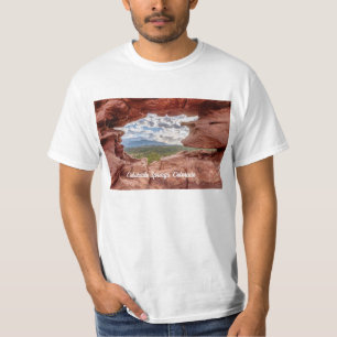 Pikes går upp genom Sten Hål T-Shirt