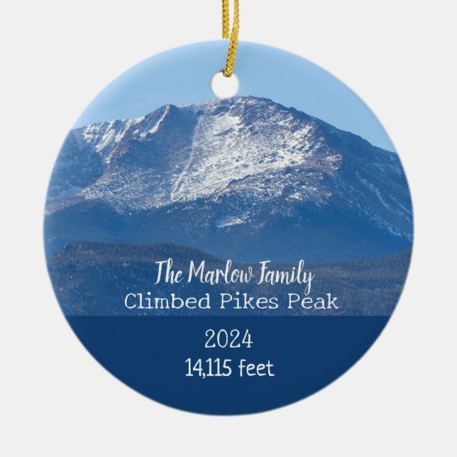Pikes högsta Personlig Ornament (Framsidan)