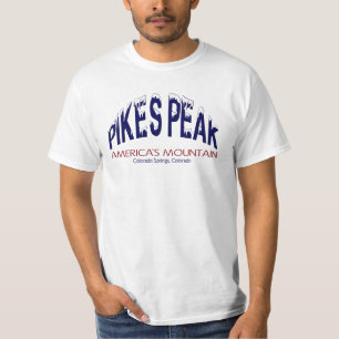 PIKES NÅ EN HÖJDPUNKT AMERIKA BERG T-SHIRT