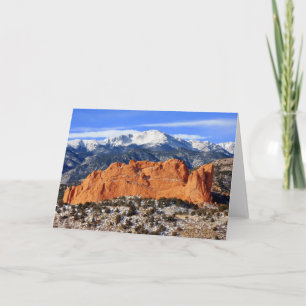 Pikes nå en höjdpunkt, Colorado Springs Kort
