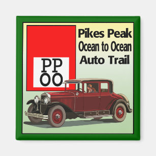 Pikes nå en höjdpunkt hav till den Auto slingan Magnet